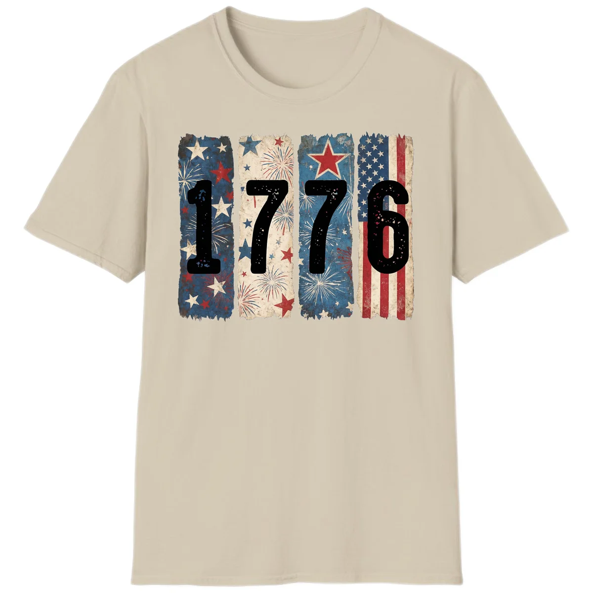 America 250th 1776 Heritage T-Shirt in Sand
