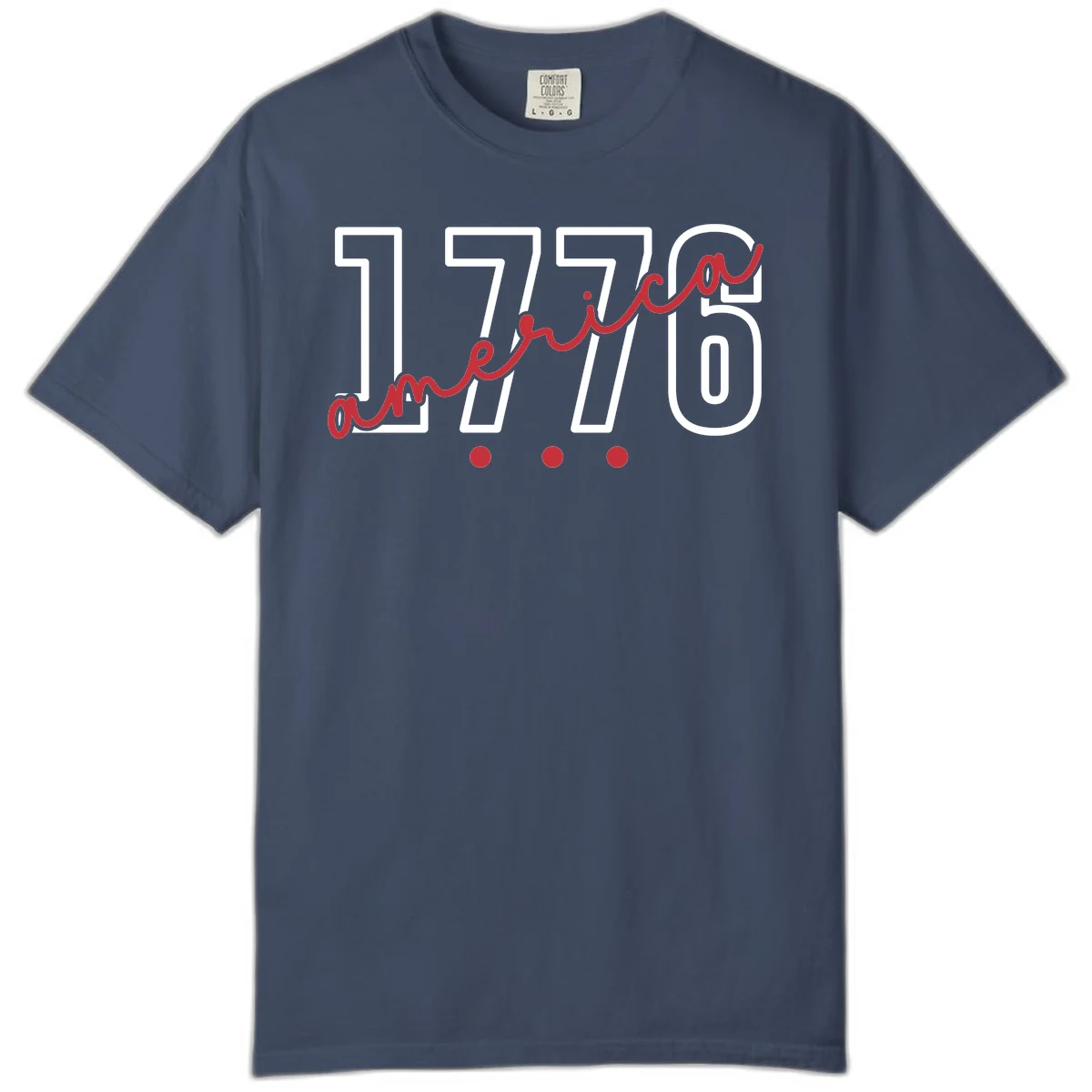 America Script Comfort Color in Midnight