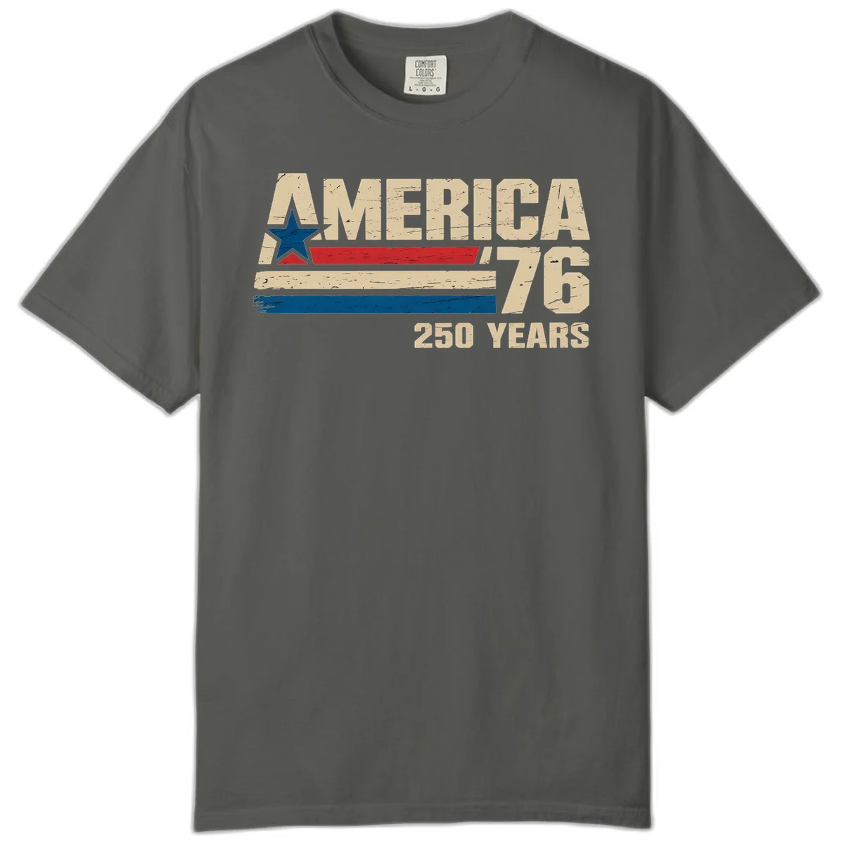 America '76 250 Years Comfort Color in Pepper