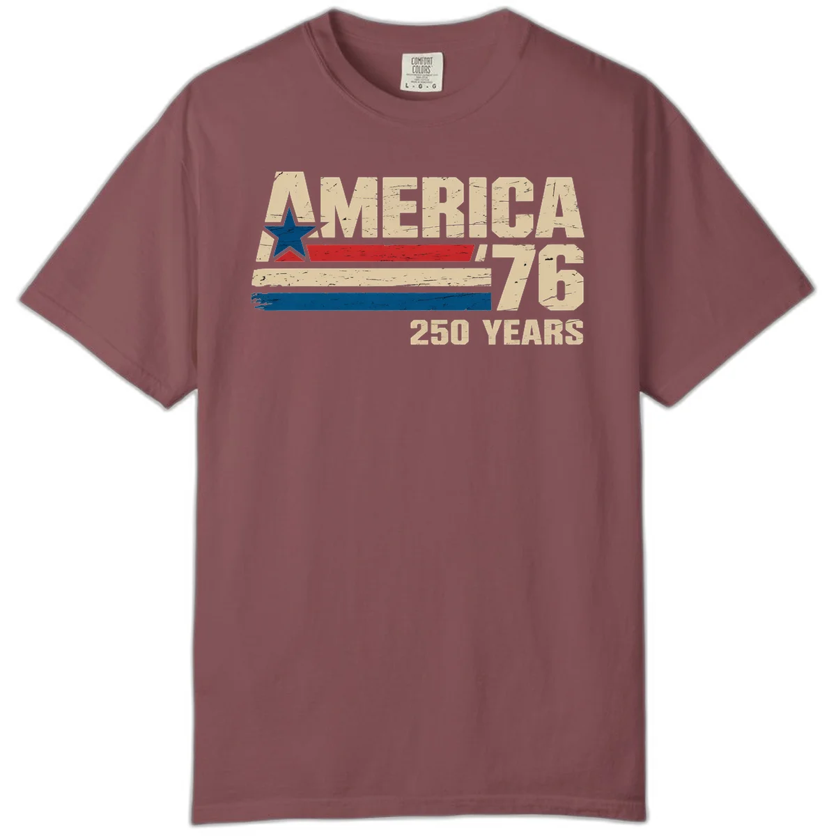 America '76 250 Years Comfort Color in Brick
