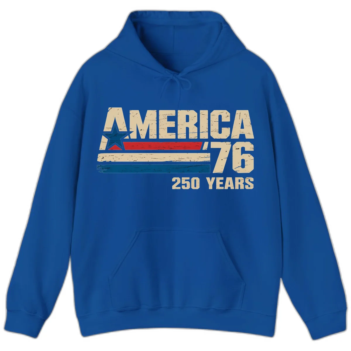 America '76 250 Years Hoodie in Royal