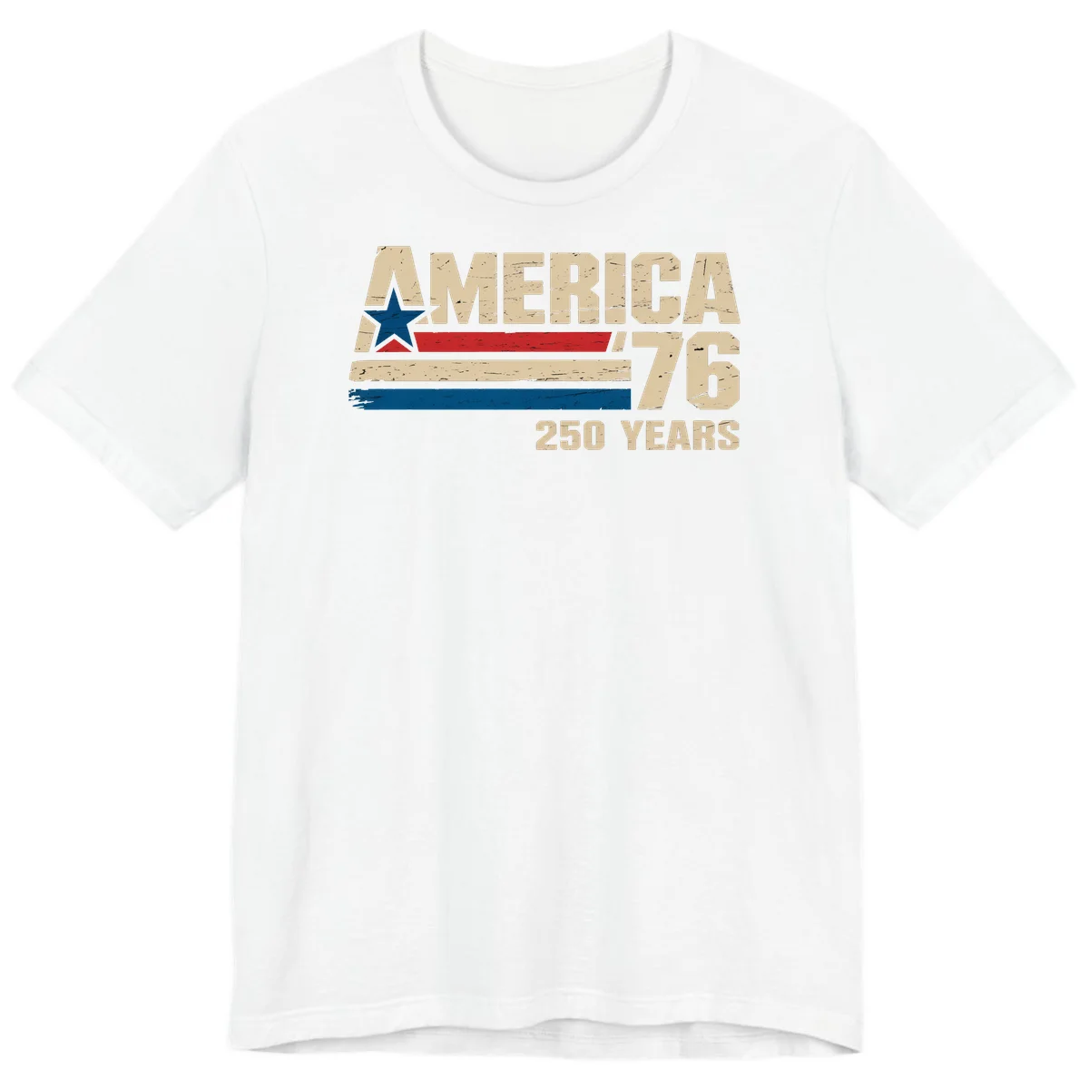 America '76 250 Years Premium T-Shirt in White
