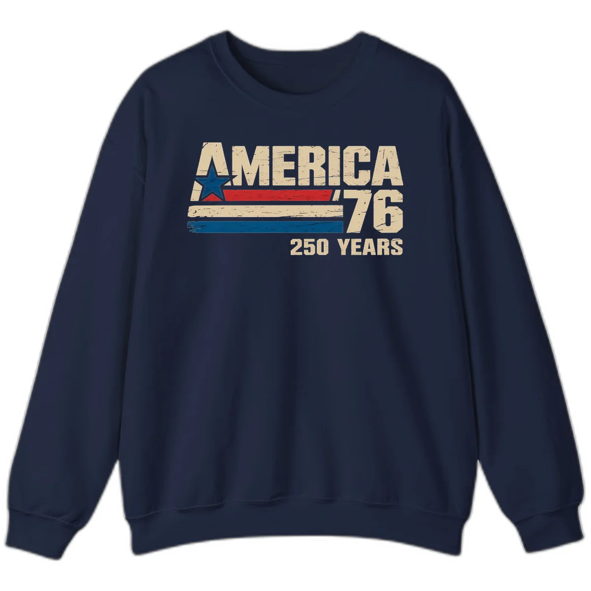 America '76 250 Years Sweatshirt in Navy
