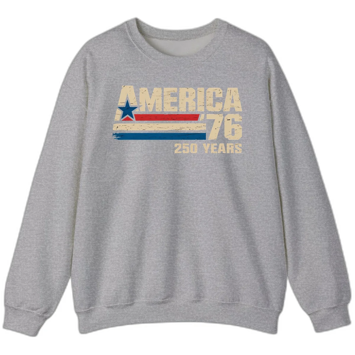 America '76 250 Years Sweatshirt in Sport Grey
