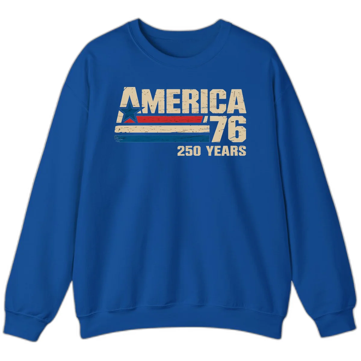 America '76 250 Years Sweatshirt in Royal
