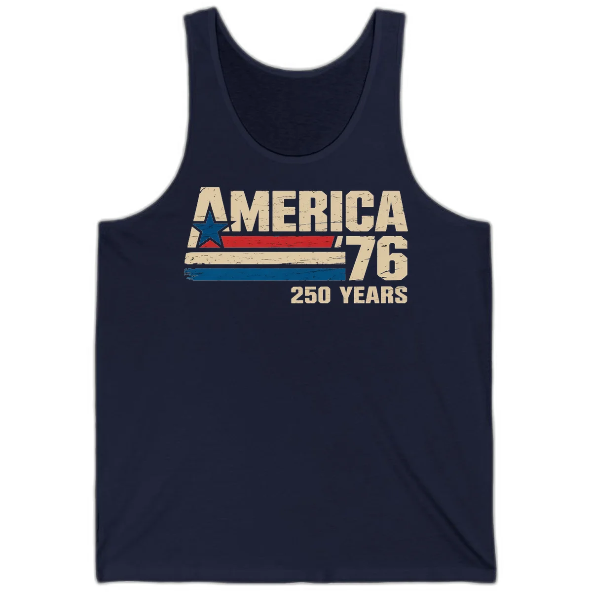 America '76 250 Years Tank in Navy