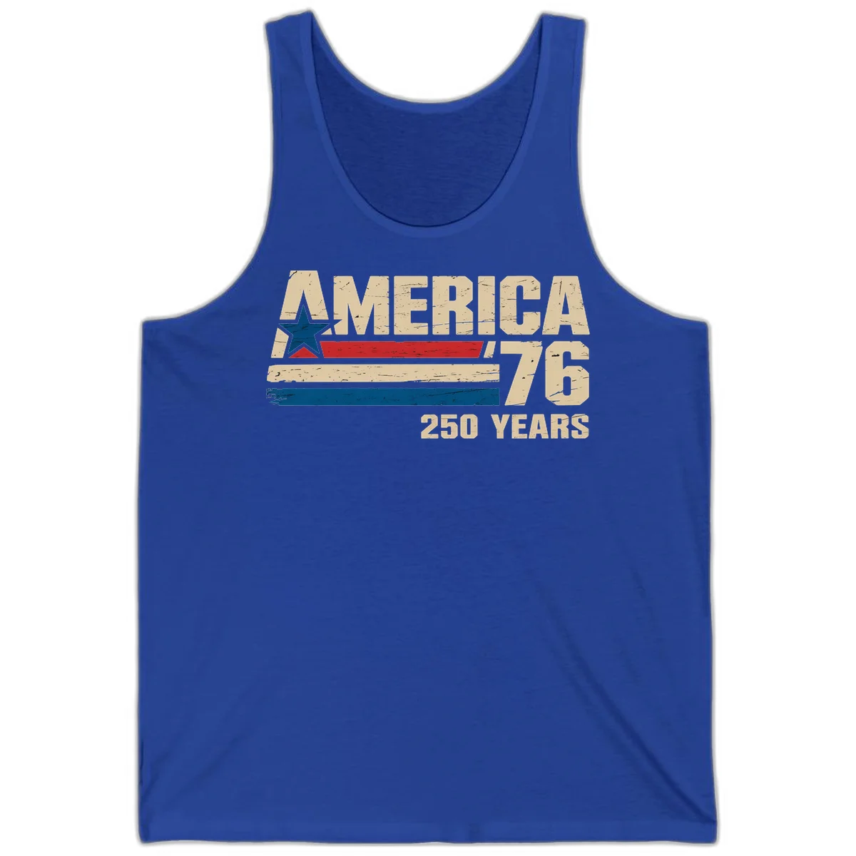 America '76 250 Years Tank in True Royal