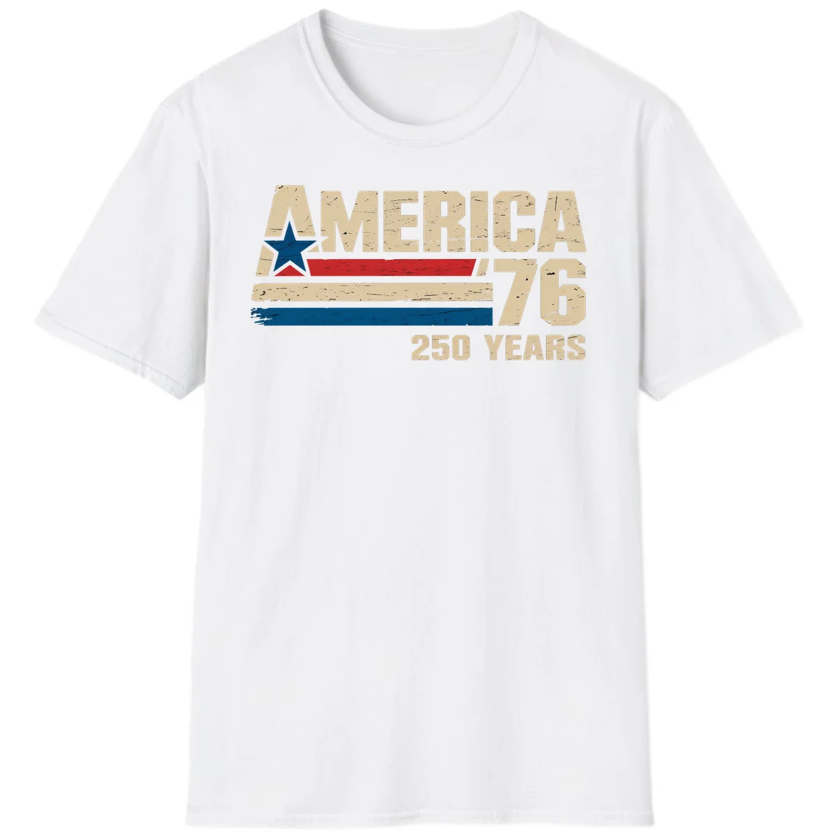 America '76 250 Years T-Shirt in White