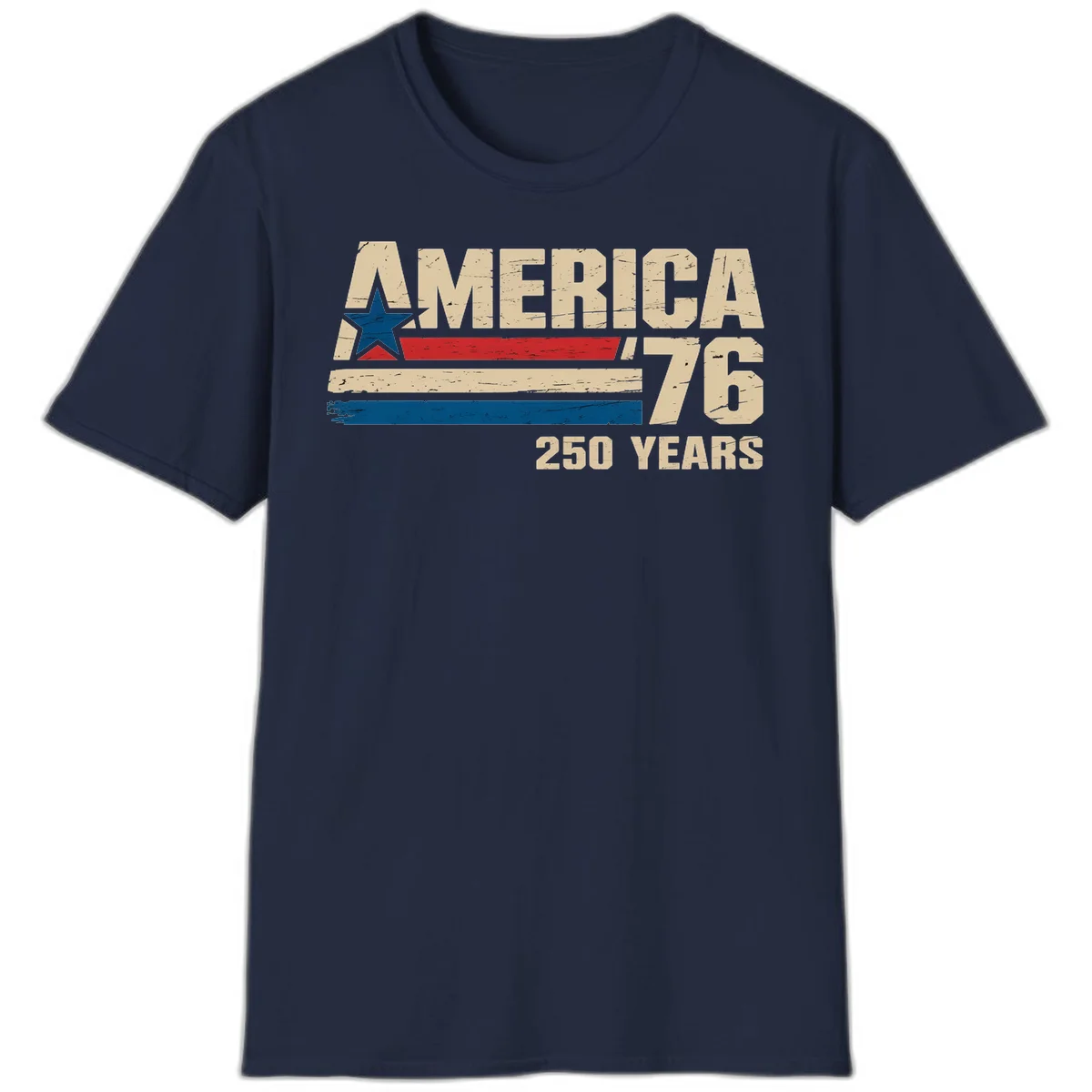 America '76 250 Years T-Shirt in Navy