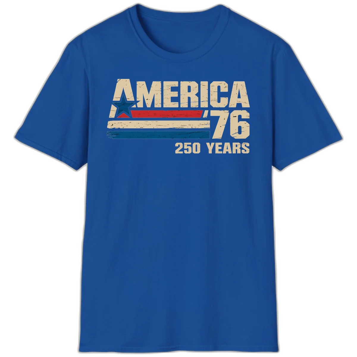 America '76 250 Years T-Shirt in Royal
