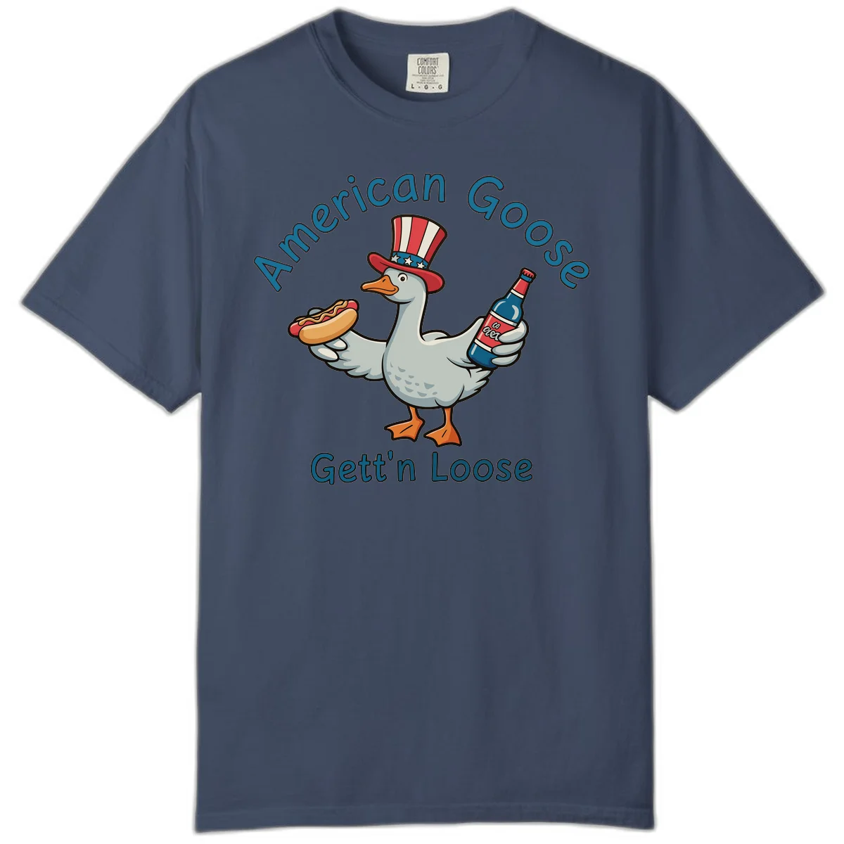 American Goose Gettin' Loose Comfort Color in Midnight