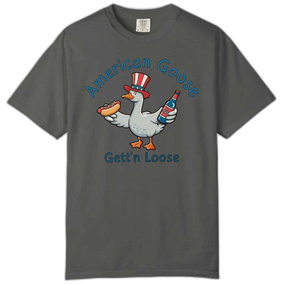 American Goose Gettin' Loose Comfort Color in Pepper