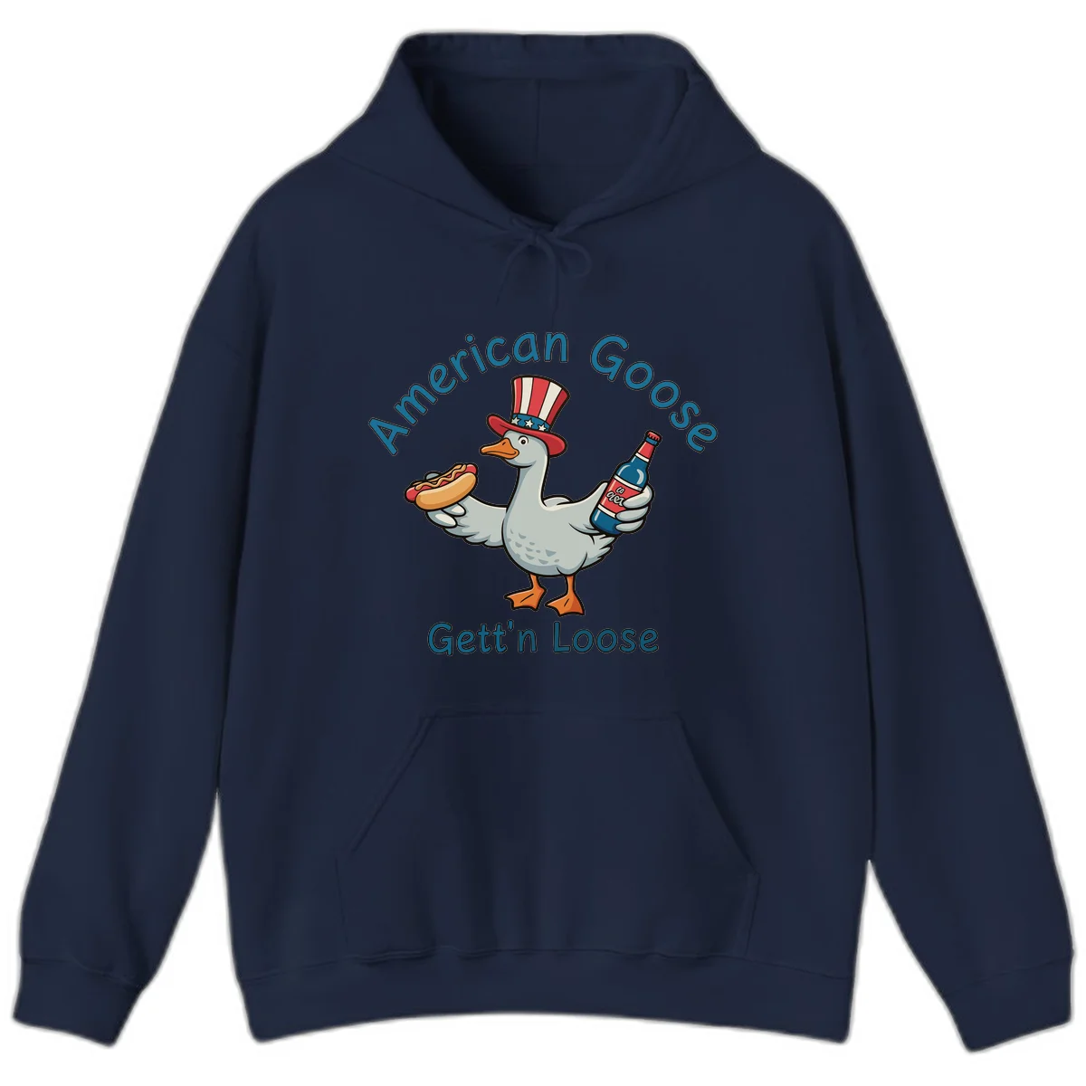 American Goose Gettin' Loose Hoodie in Navy