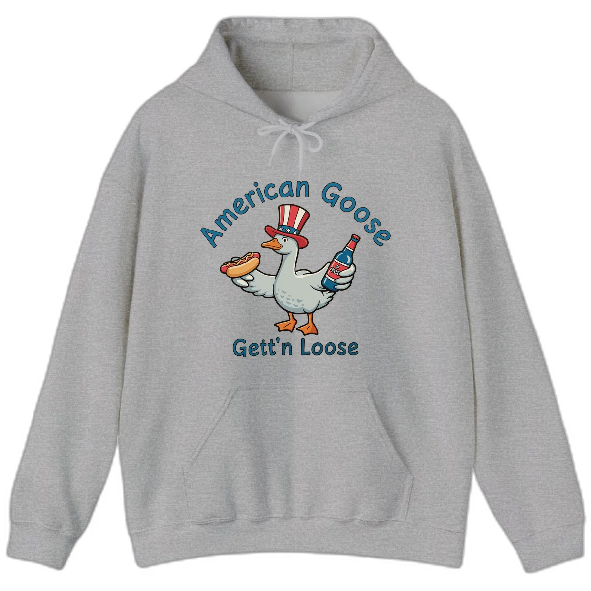 American Goose Gettin' Loose Hoodie in Sport Grey