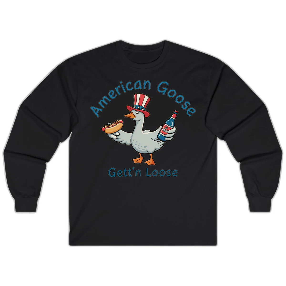 American Goose Gettin' Loose Long Sleeve in Black