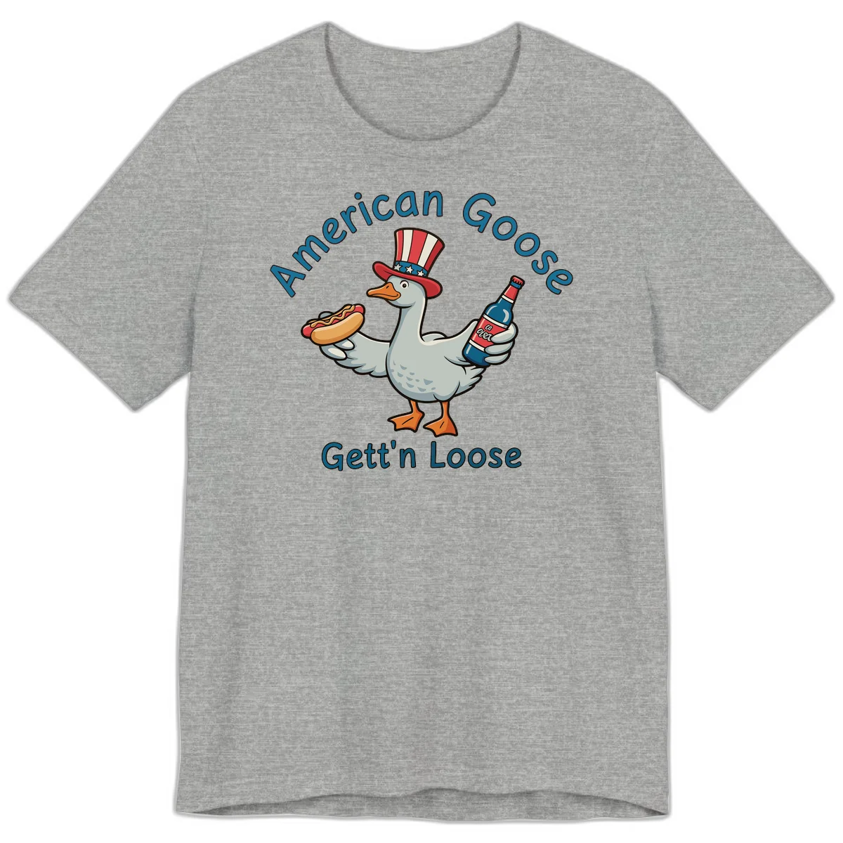 American Goose Gettin' Loose Premium T-Shirt in Athletic Heather