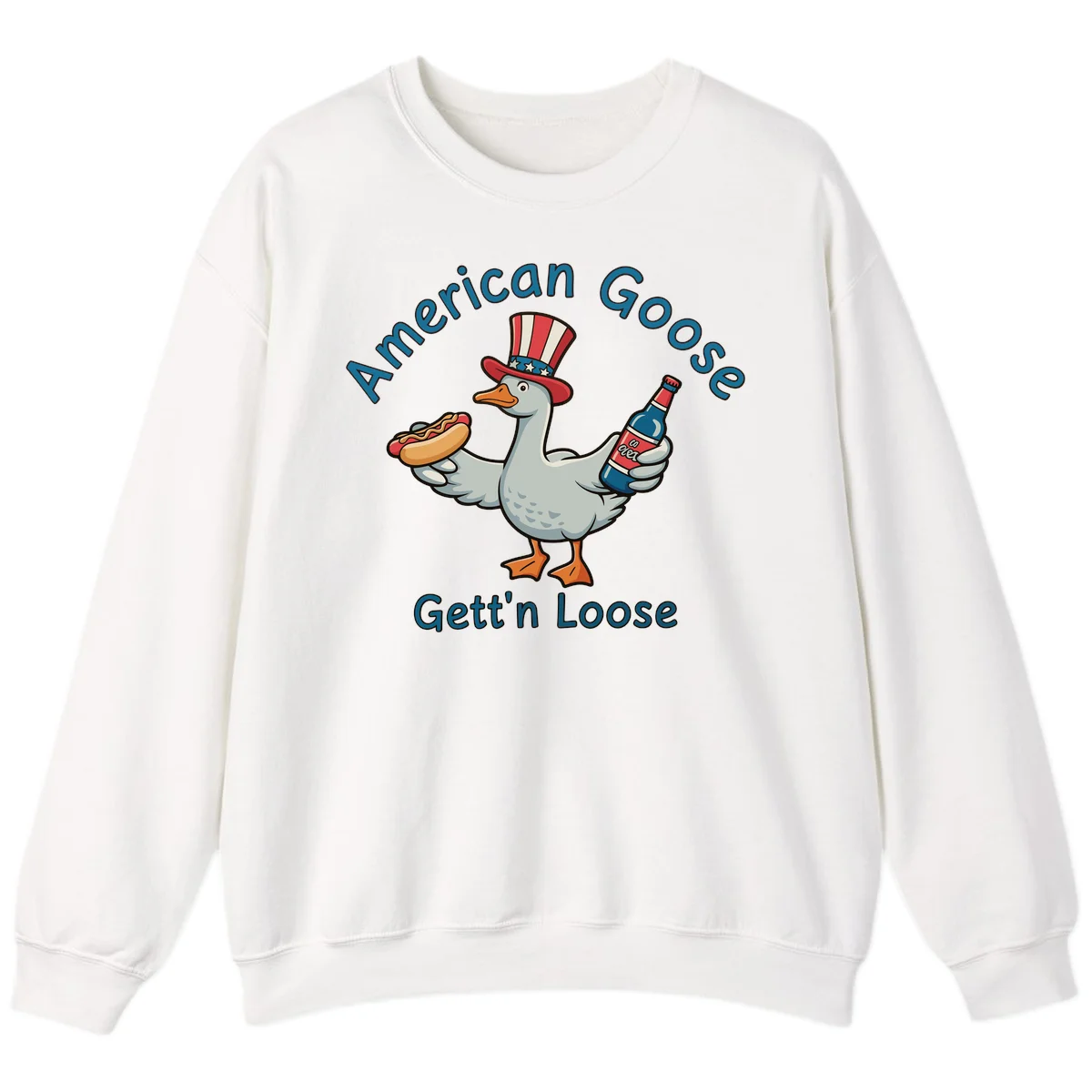 American Goose Gettin' Loose Sweatshirt in White