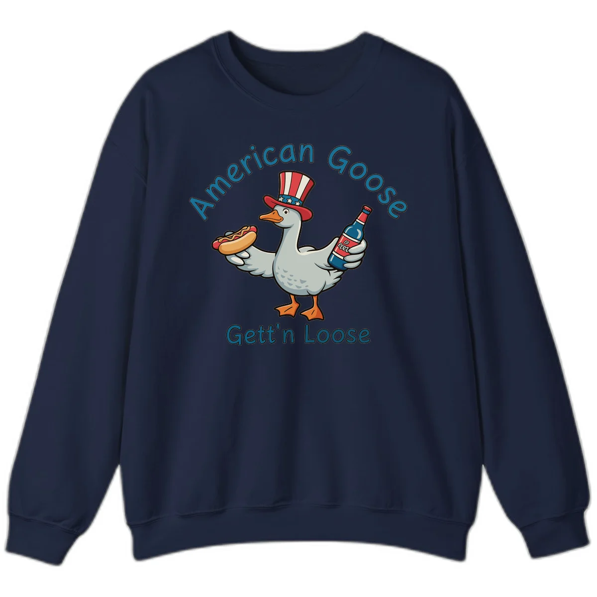 American Goose Gettin' Loose Sweatshirt in Navy