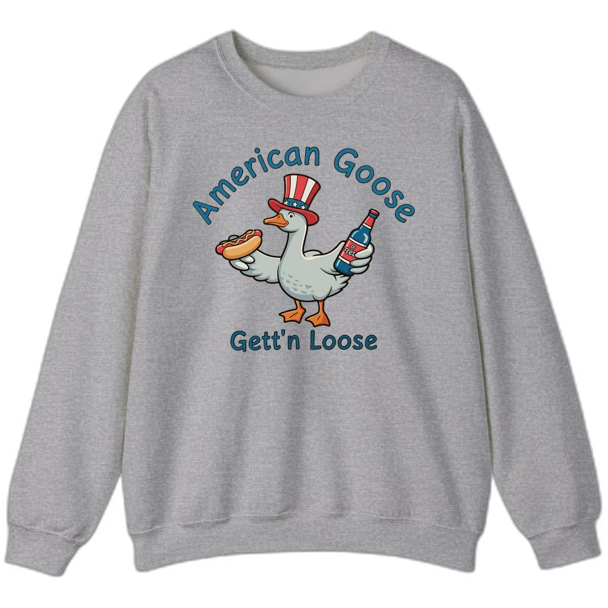 American Goose Gettin' Loose Sweatshirt in Sport Grey