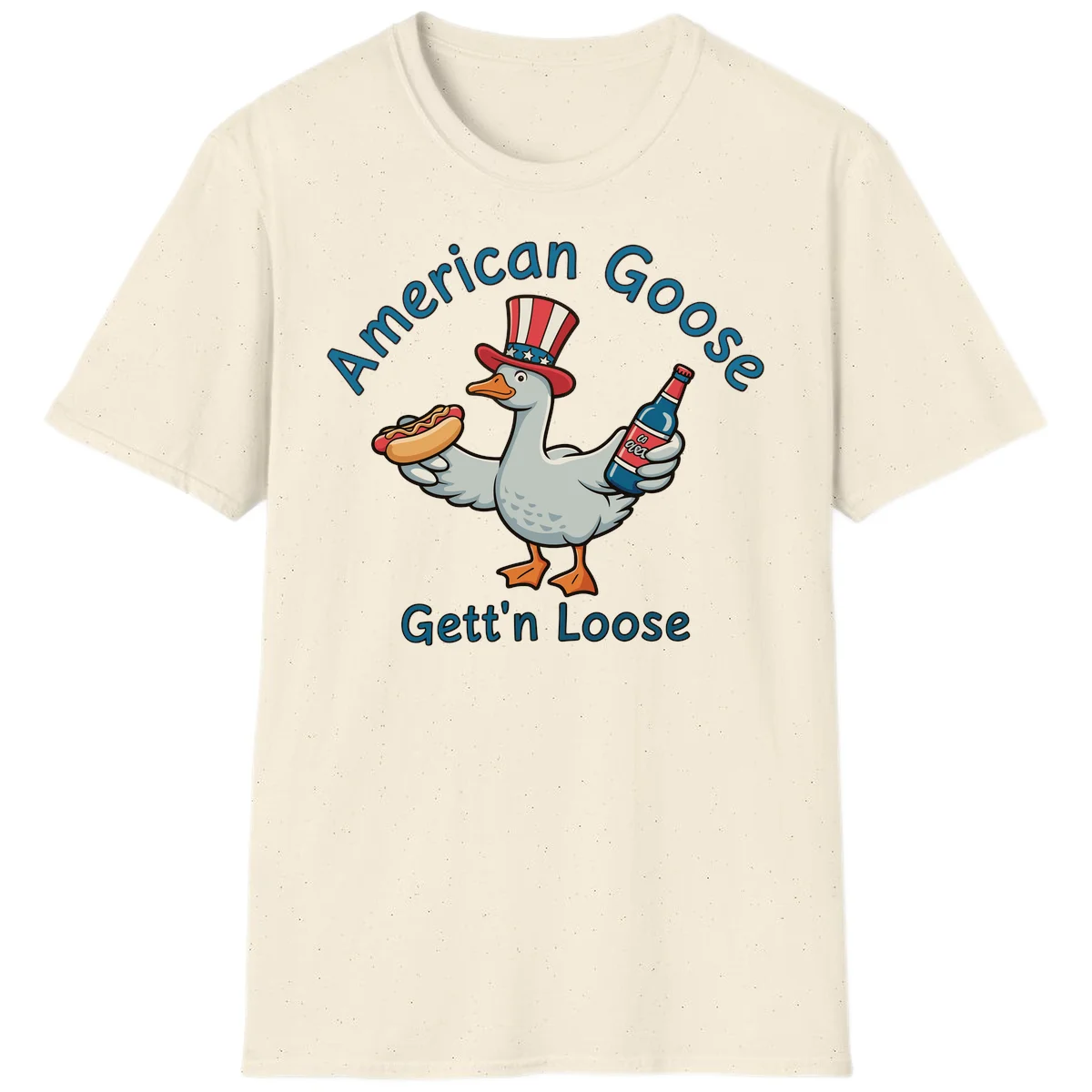 American Goose Gettin' Loose T-Shirt in Natural