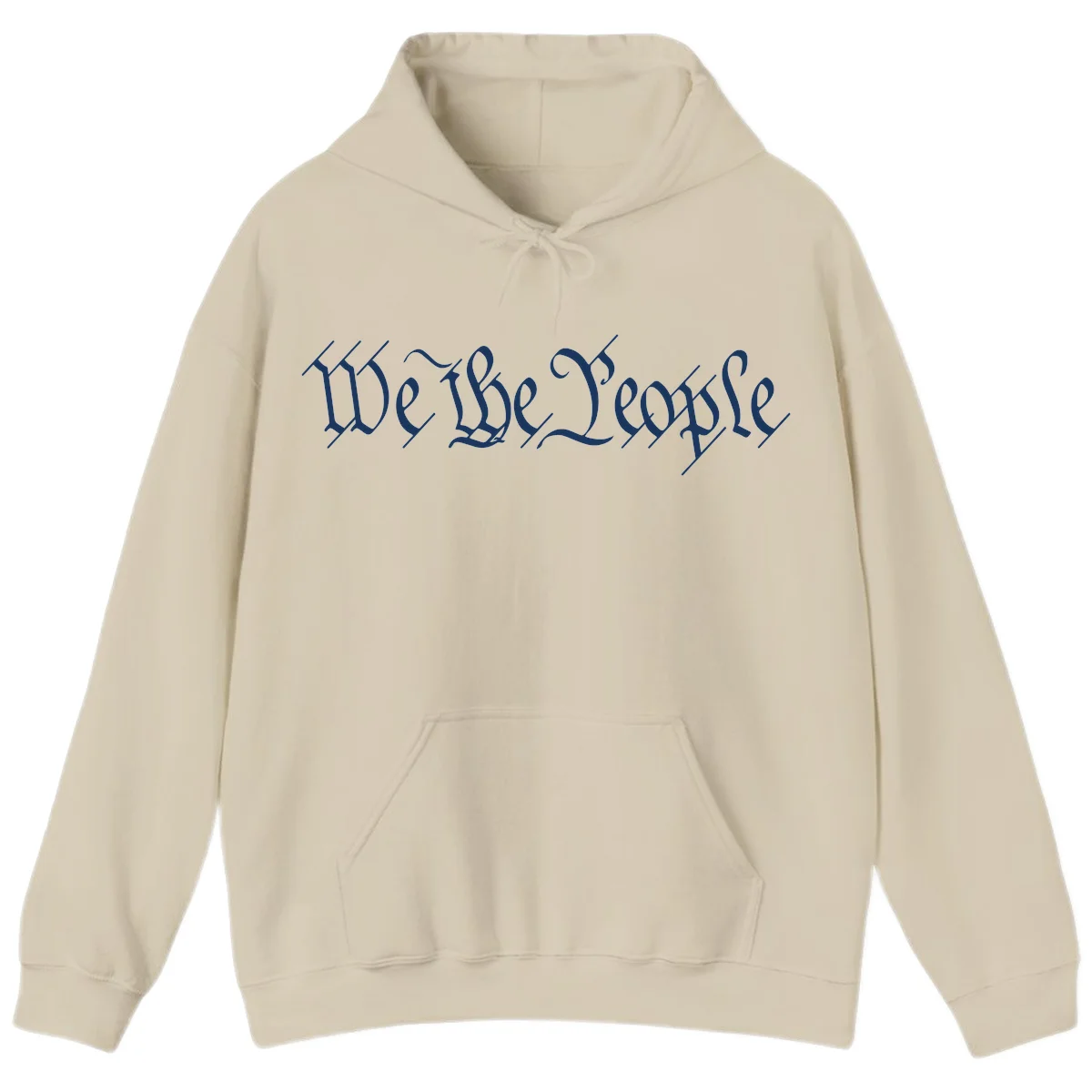 We The People Semiquincentennial Hoodie in Sand