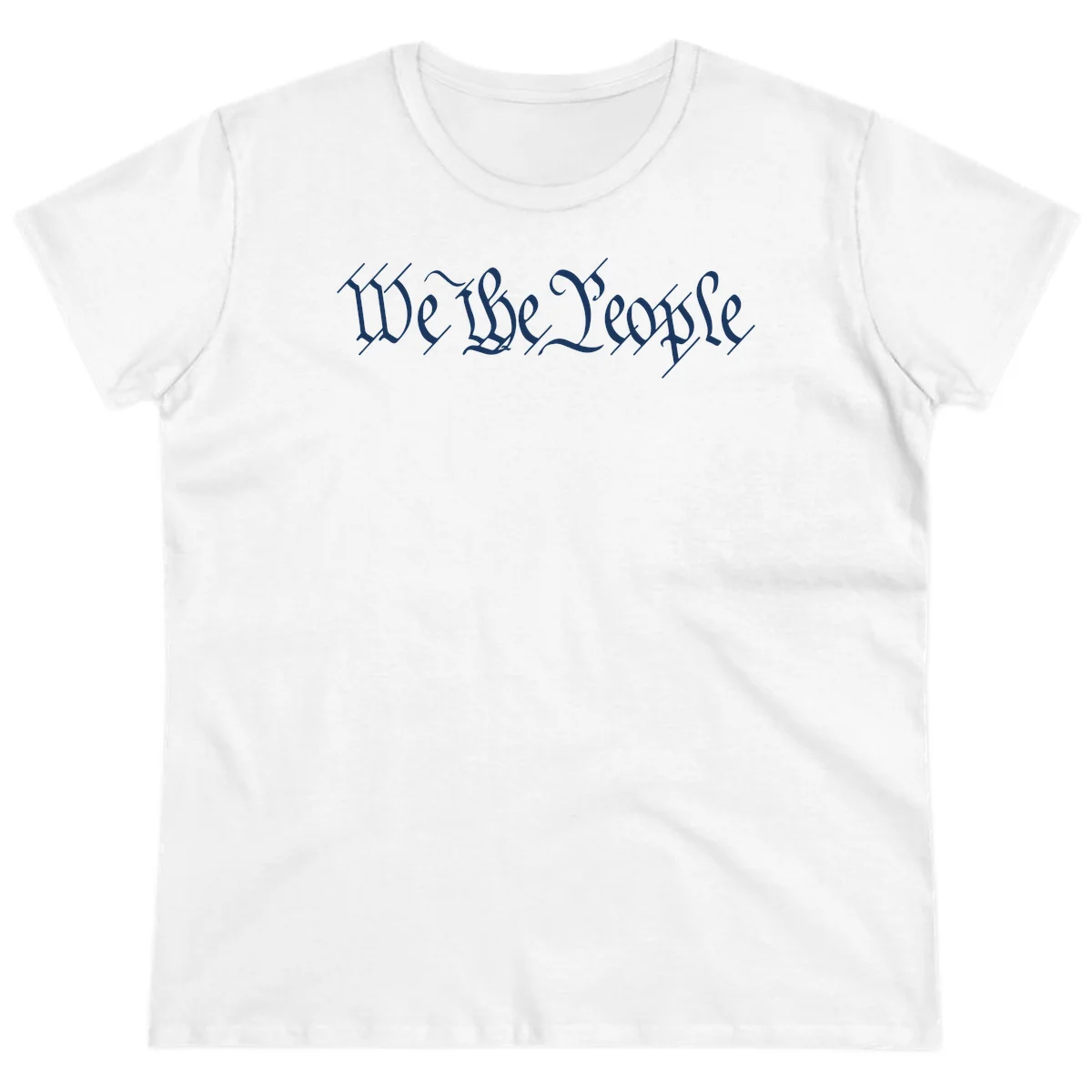 We The People Semiquincentennial Ladies Tee in White