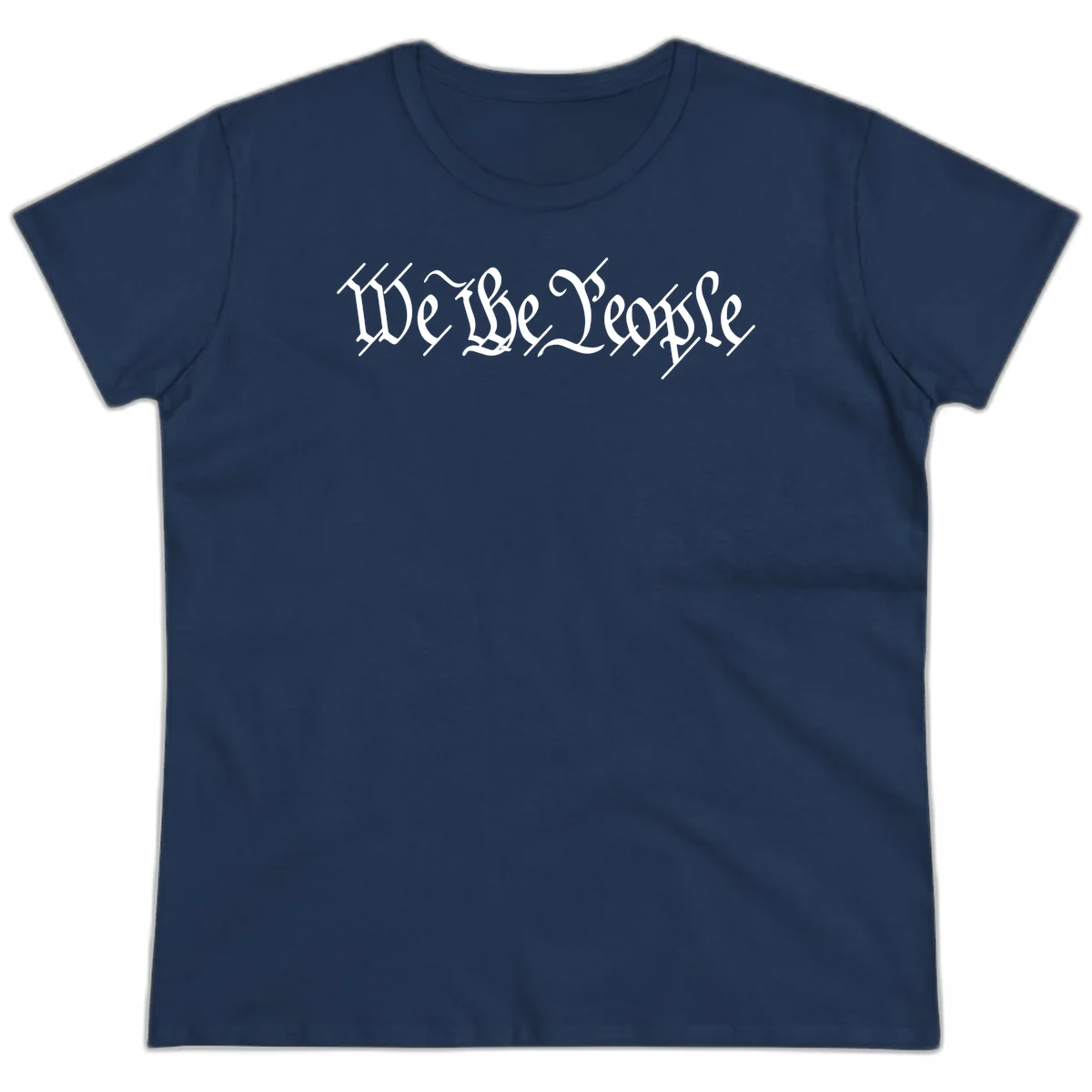 We The People Semiquincentennial Ladies Tee in Navy