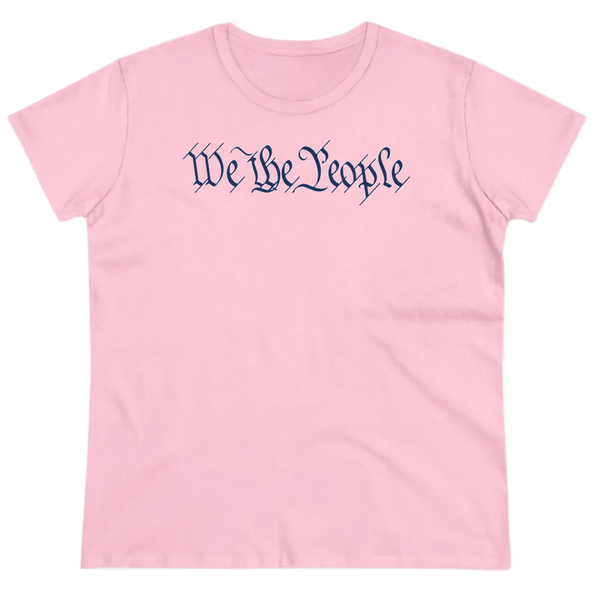 We The People Semiquincentennial Ladies Tee in Light Pink