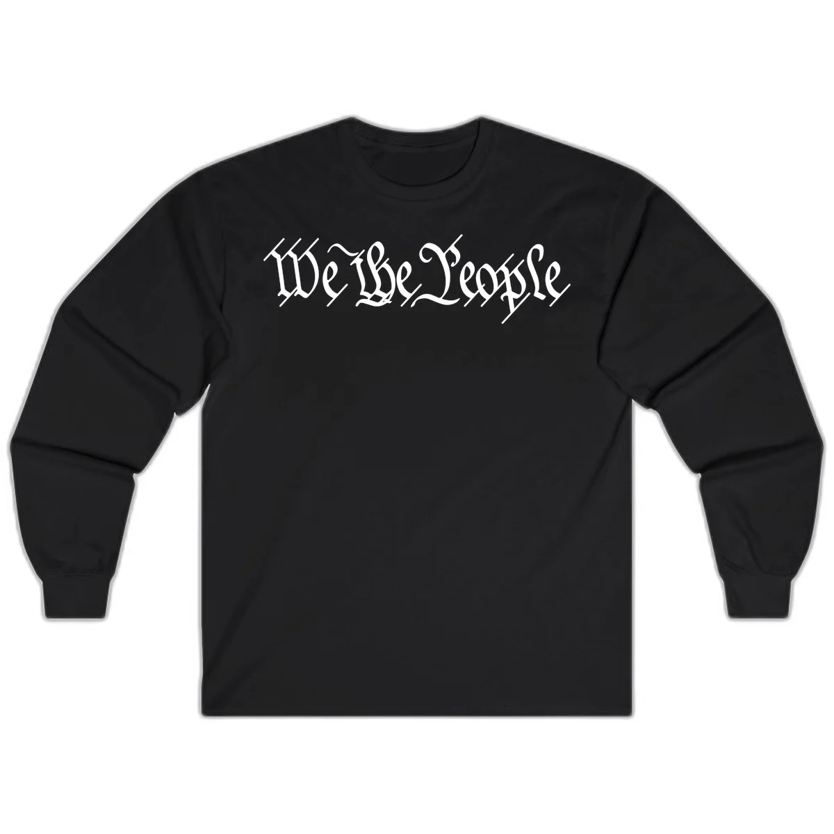 We The People Semiquincentennial Long Sleeve in Black