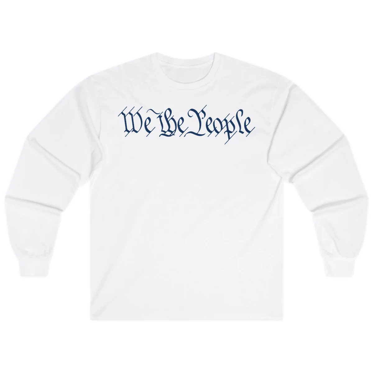 We The People Semiquincentennial Long Sleeve in White
