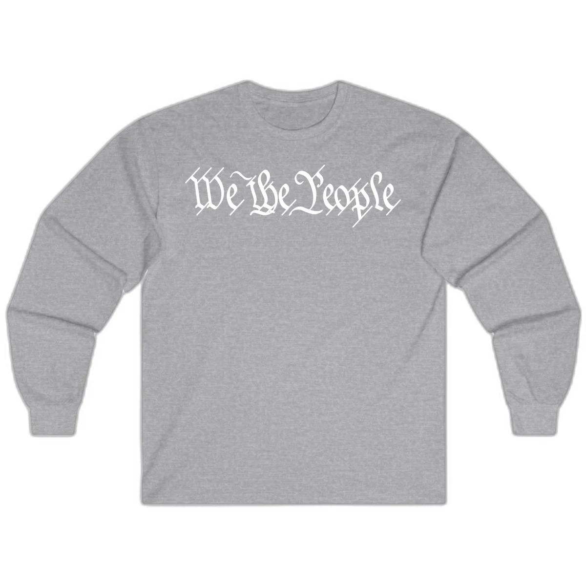 We The People Semiquincentennial Long Sleeve in Sport Grey