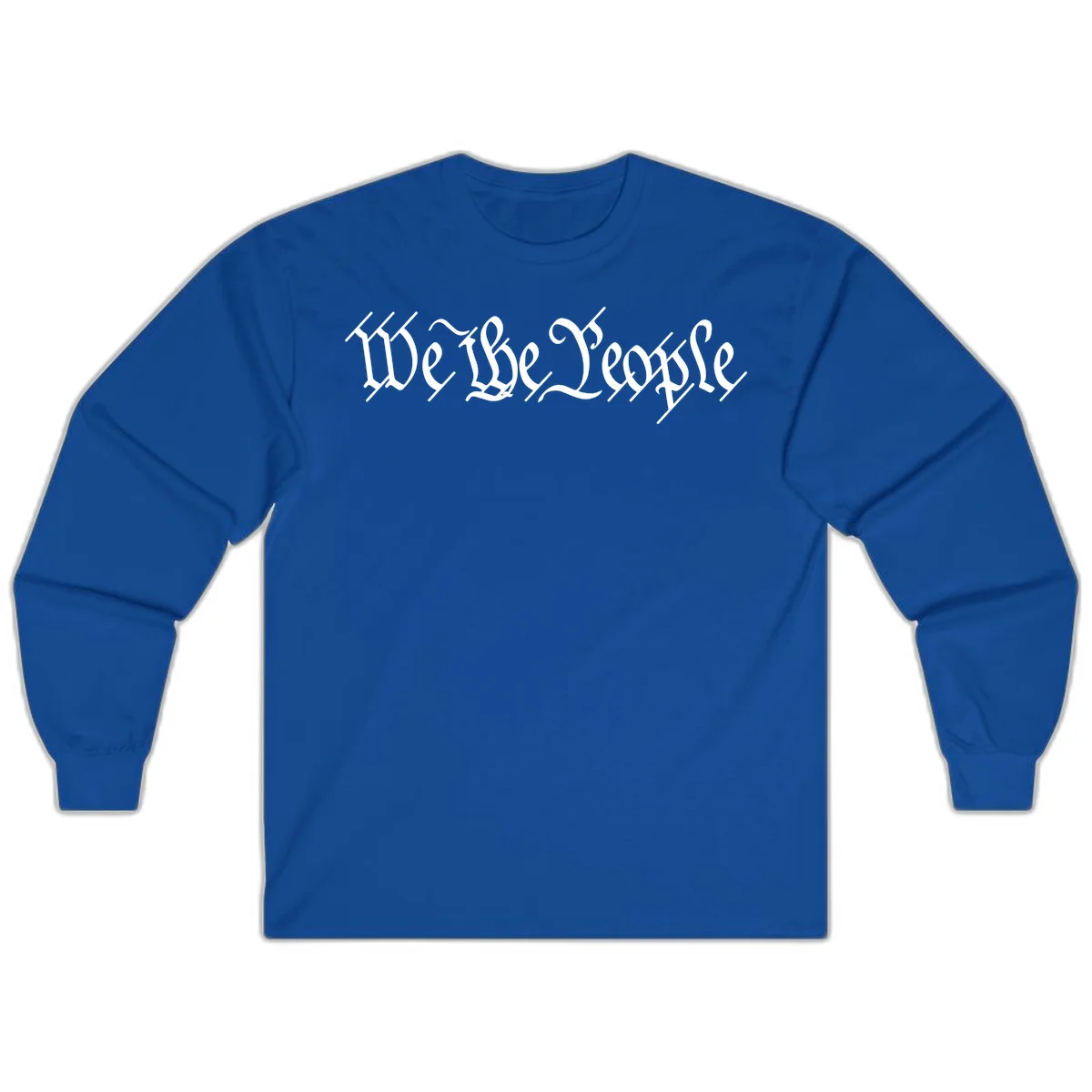 We The People Semiquincentennial Long Sleeve in Royal