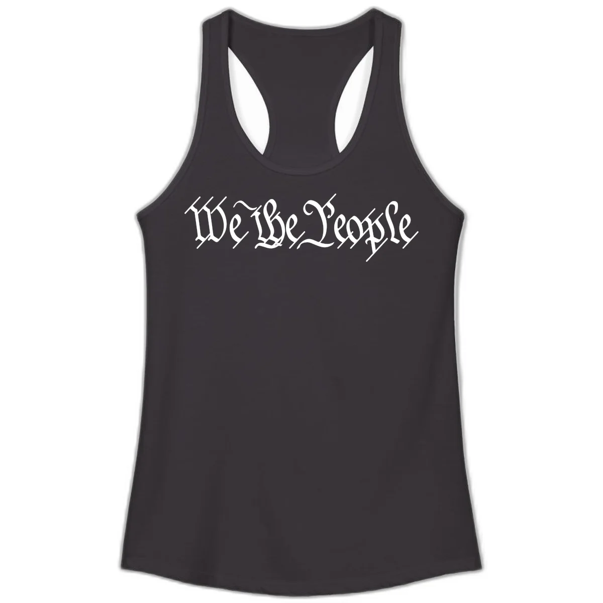 We The People Semiquincentennial Ladies Tank in Black