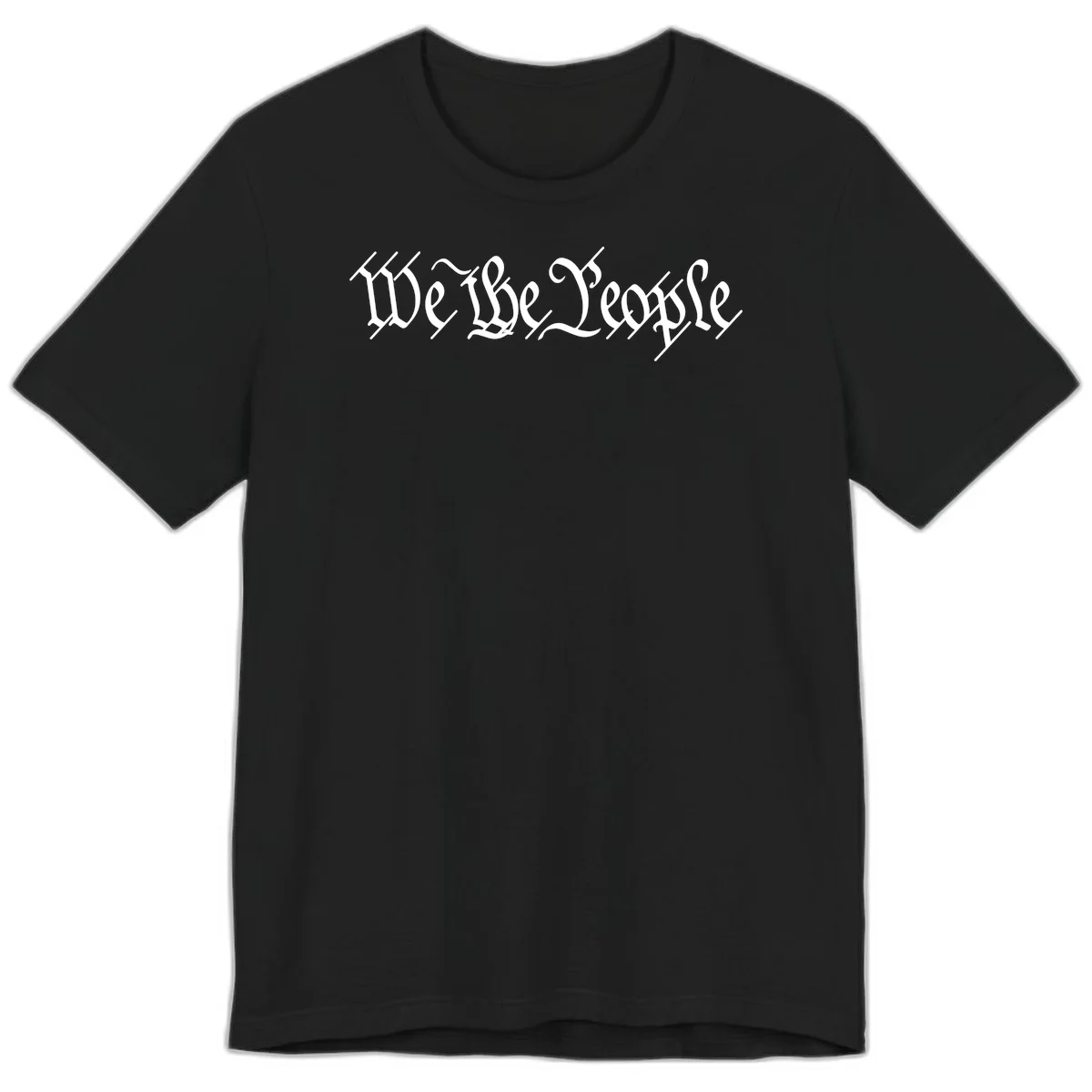 We The People Semiquincentennial Premium T-Shirt in Black