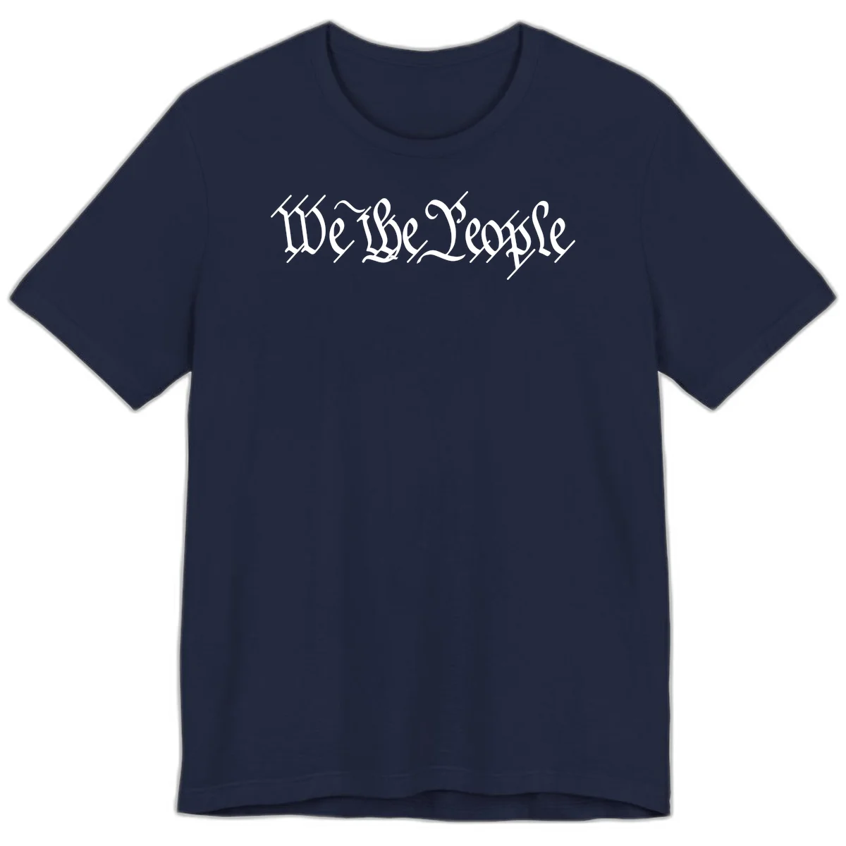We The People Semiquincentennial Premium T-Shirt in Navy