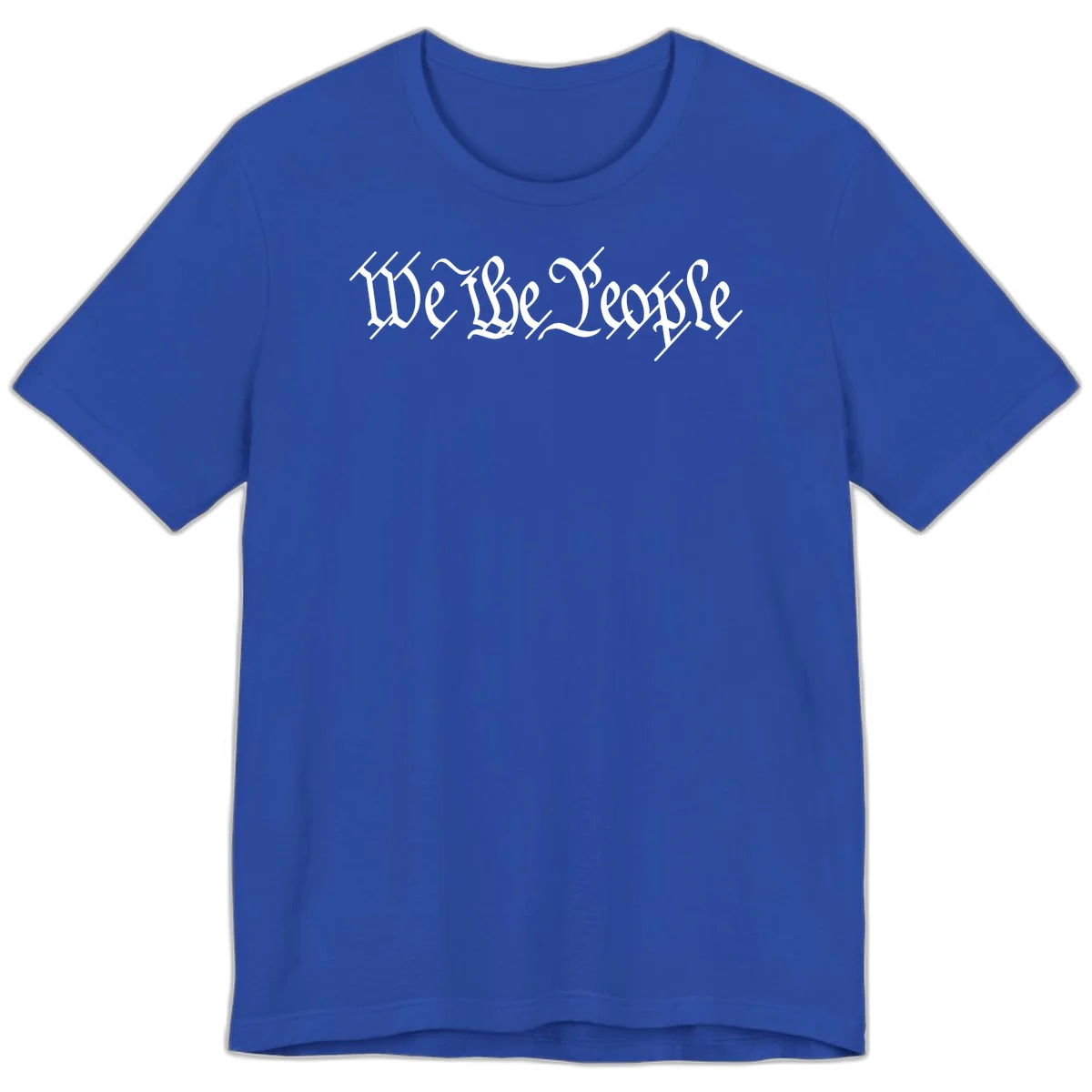 We The People Semiquincentennial Premium T-Shirt in True Royal