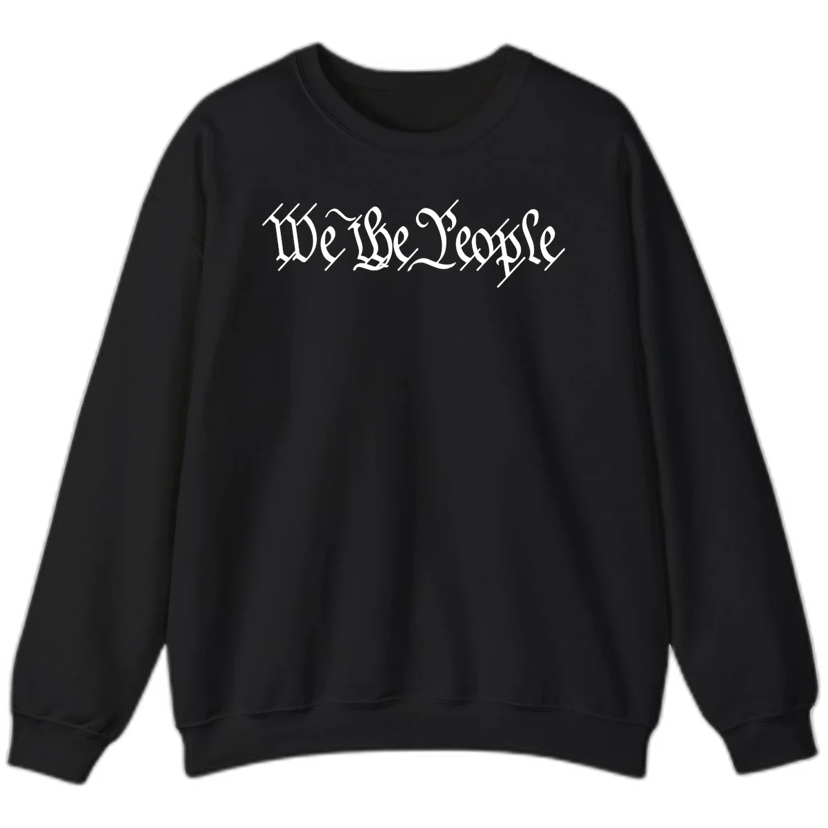 We The People Semiquincentennial Sweatshirt in Black