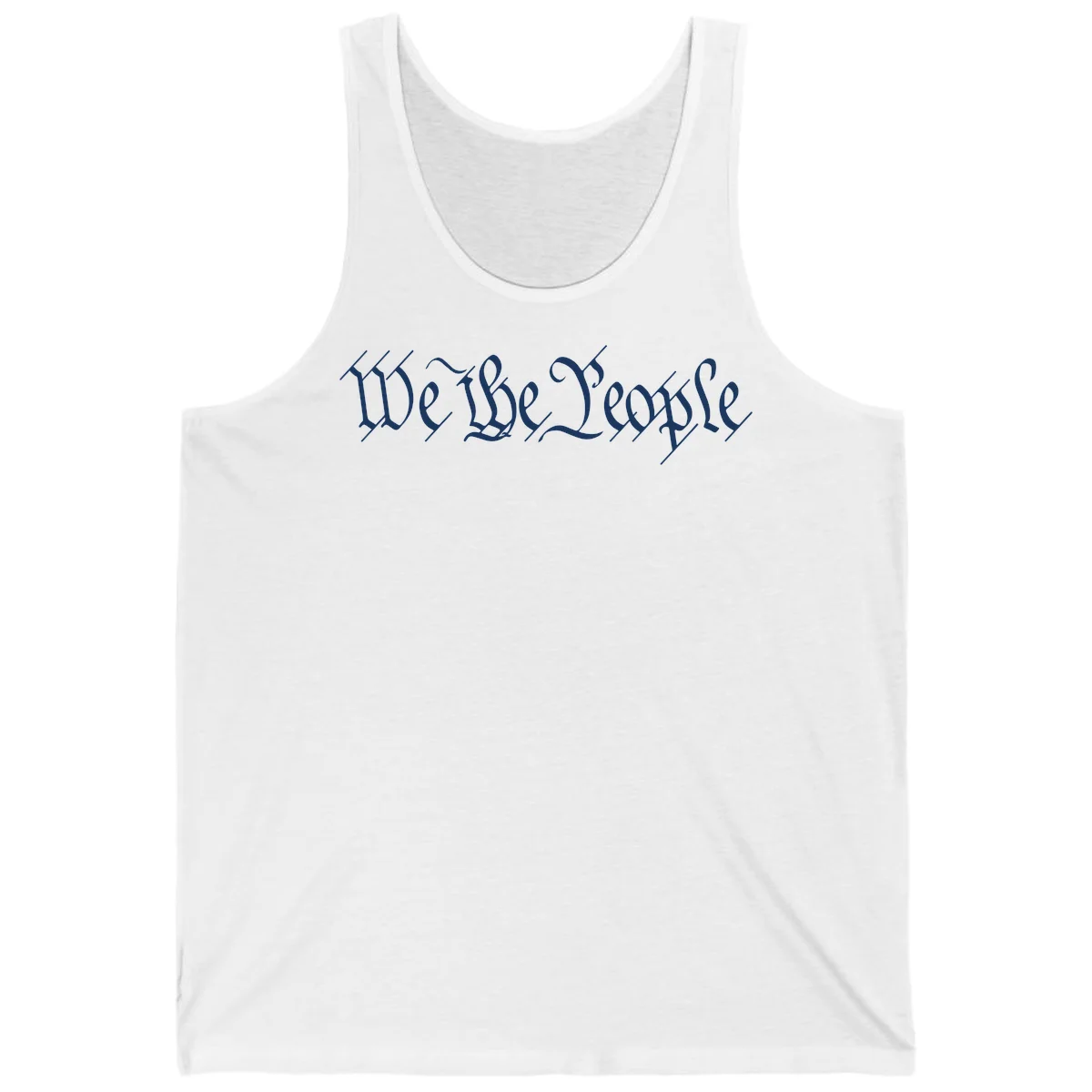 We The People Semiquincentennial Tank in White