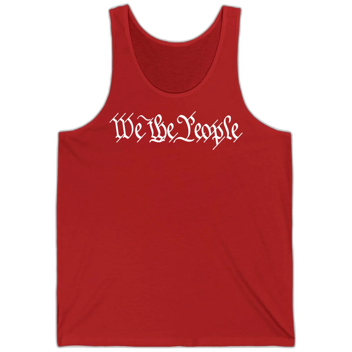 We The People Semiquincentennial Tank in Red