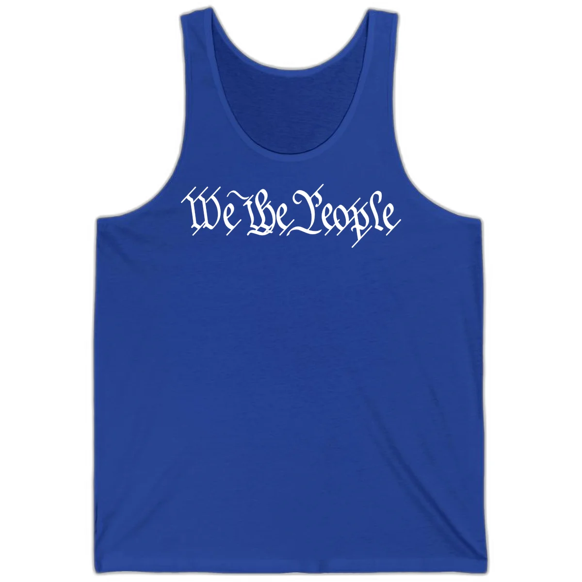 We The People Semiquincentennial Tank in True Royal