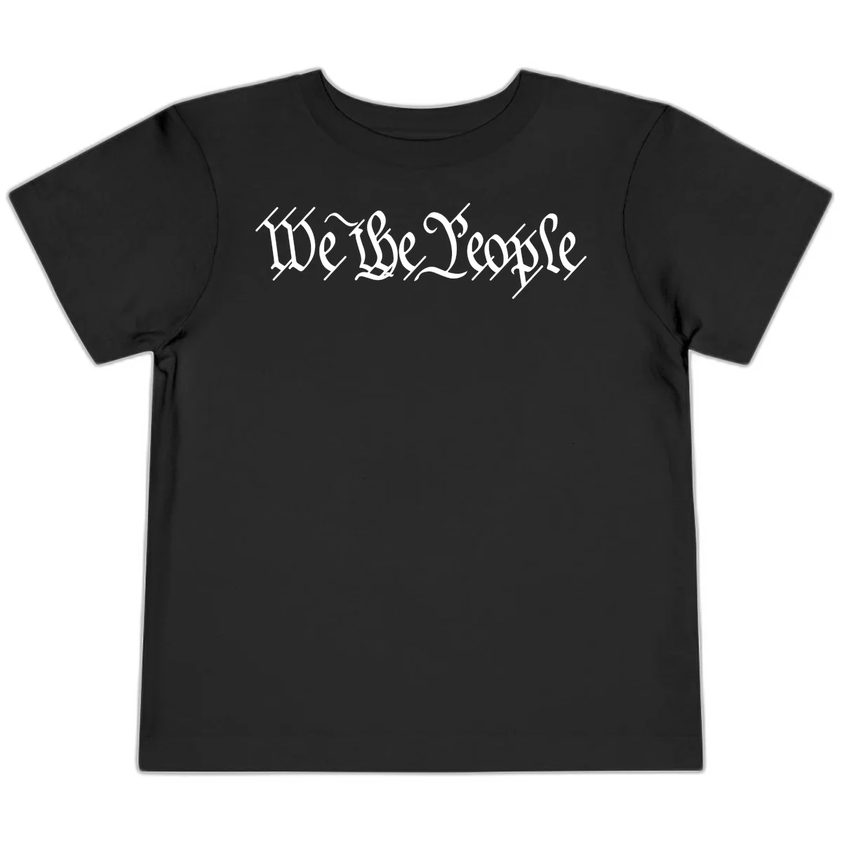 We The People Semiquincentennial Toddler T-Shirt in Black
