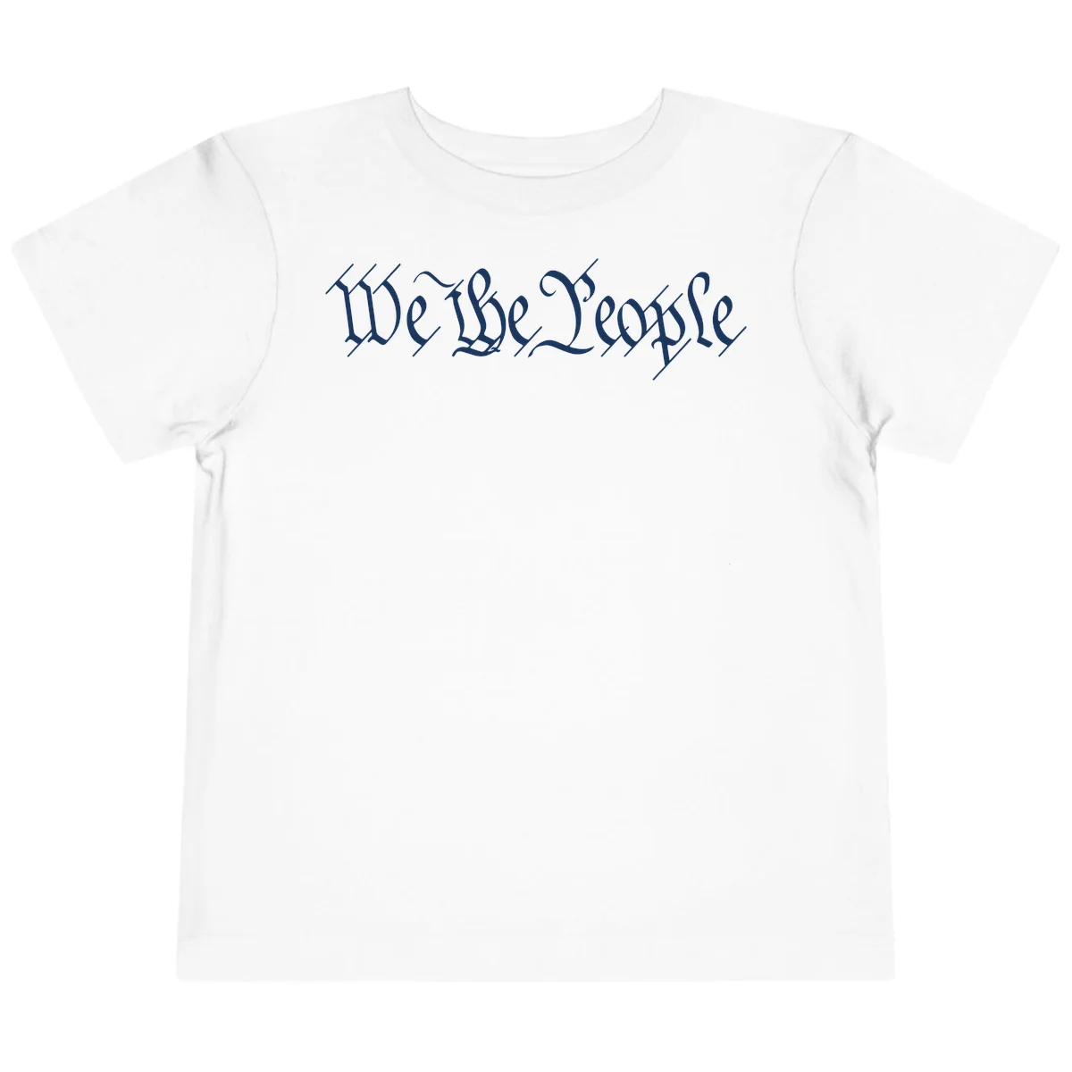 We The People Semiquincentennial Toddler T-Shirt in White