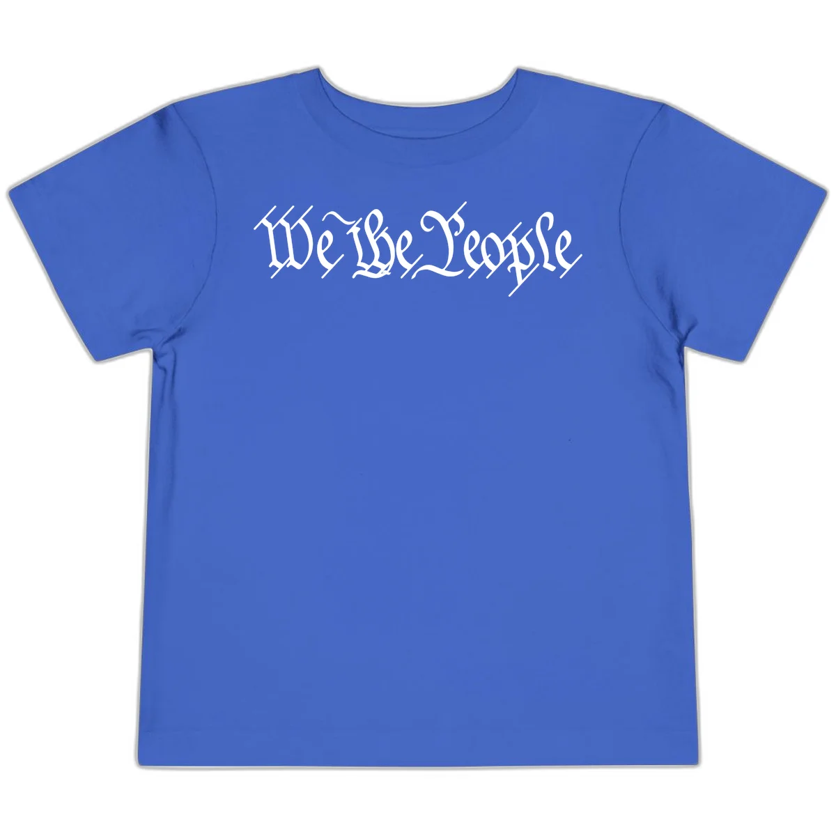 We The People Semiquincentennial Toddler T-Shirt in True Royal