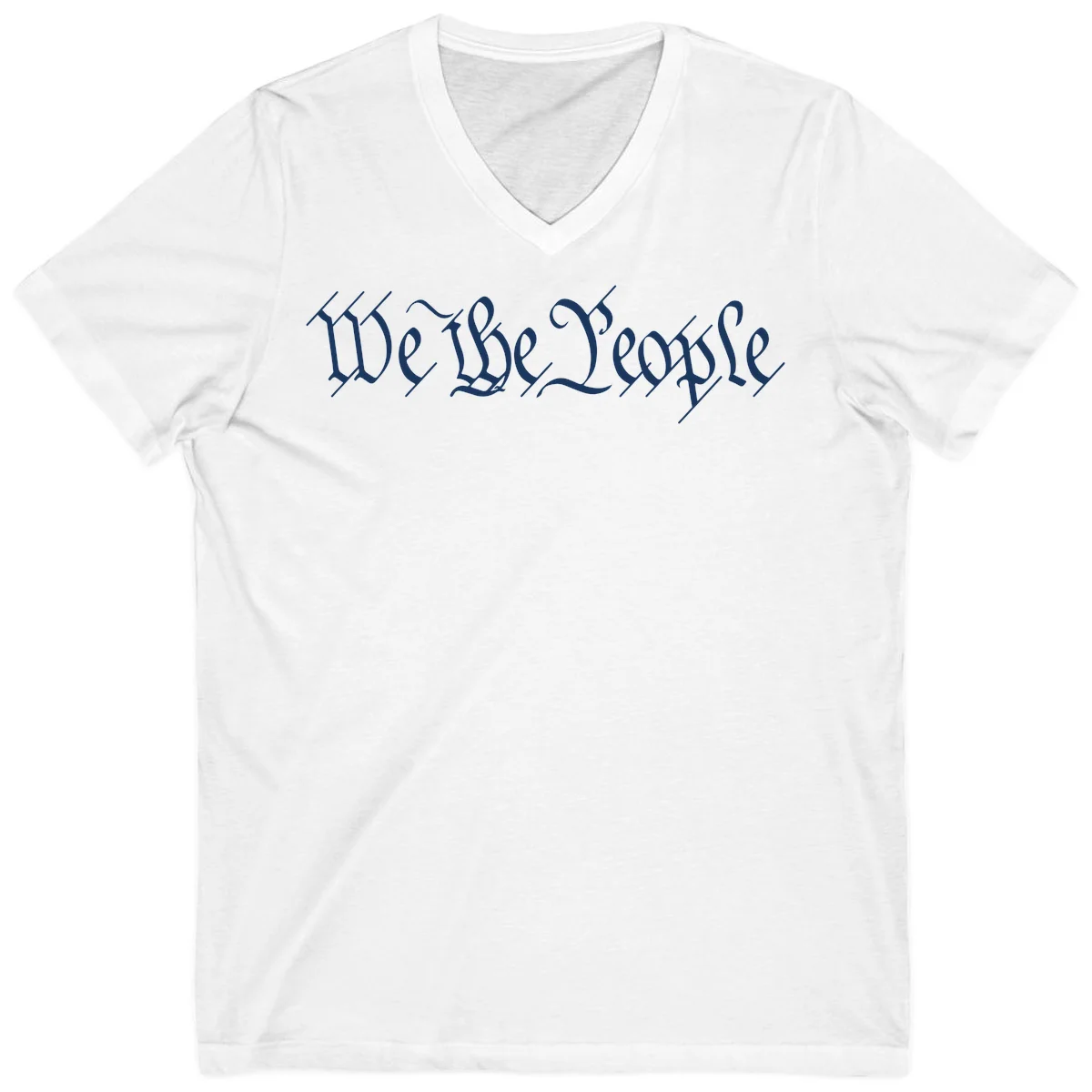 We The People Semiquincentennial V-Neck in White
