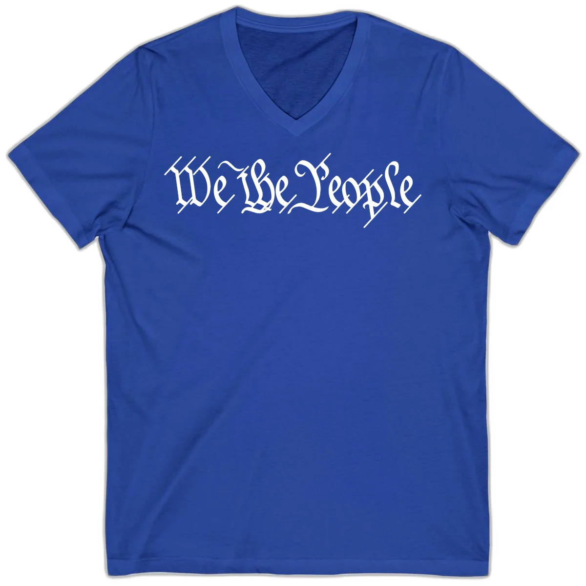 We The People Semiquincentennial V-Neck in True Royal