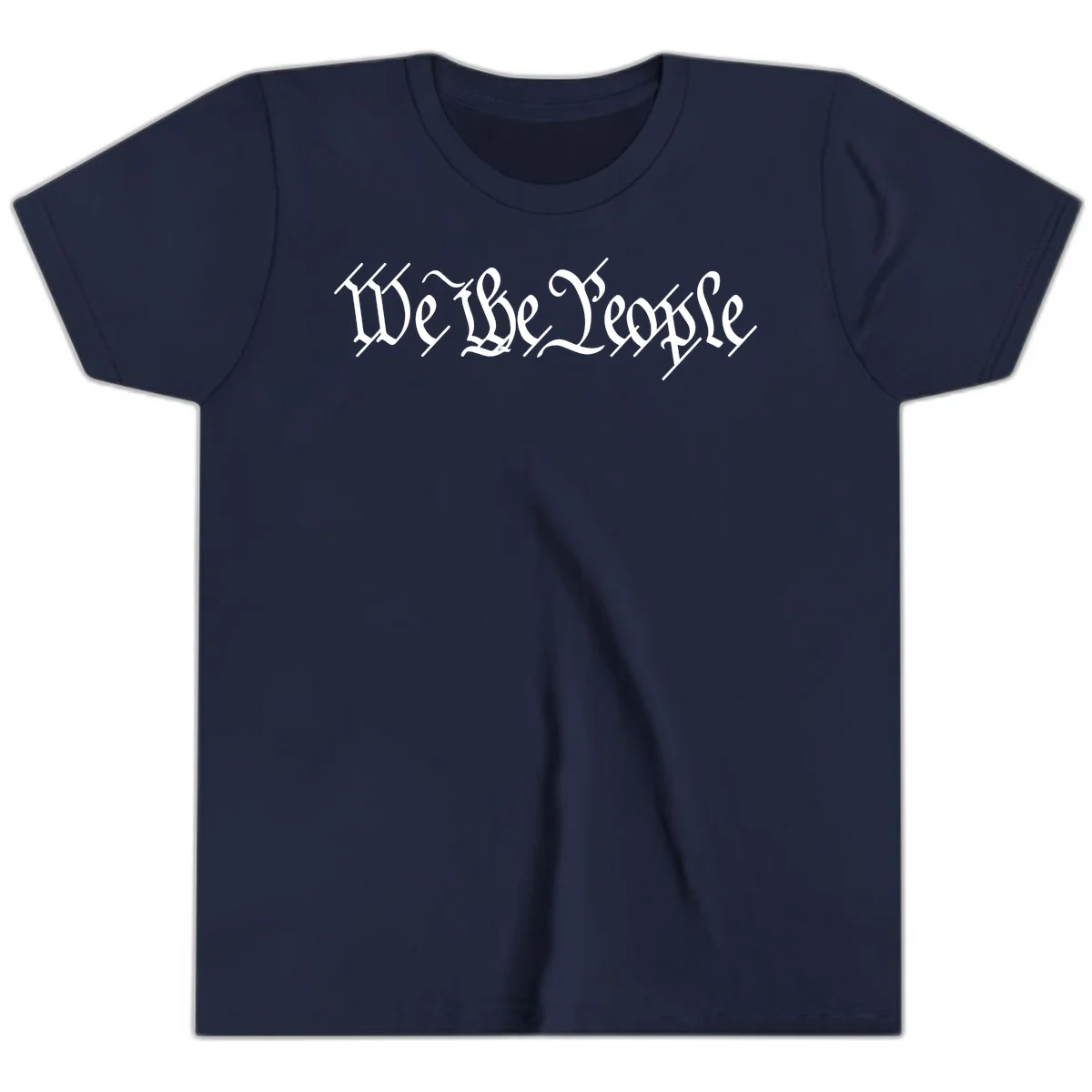 We The People Semiquincentennial Youth T-Shirt in Navy