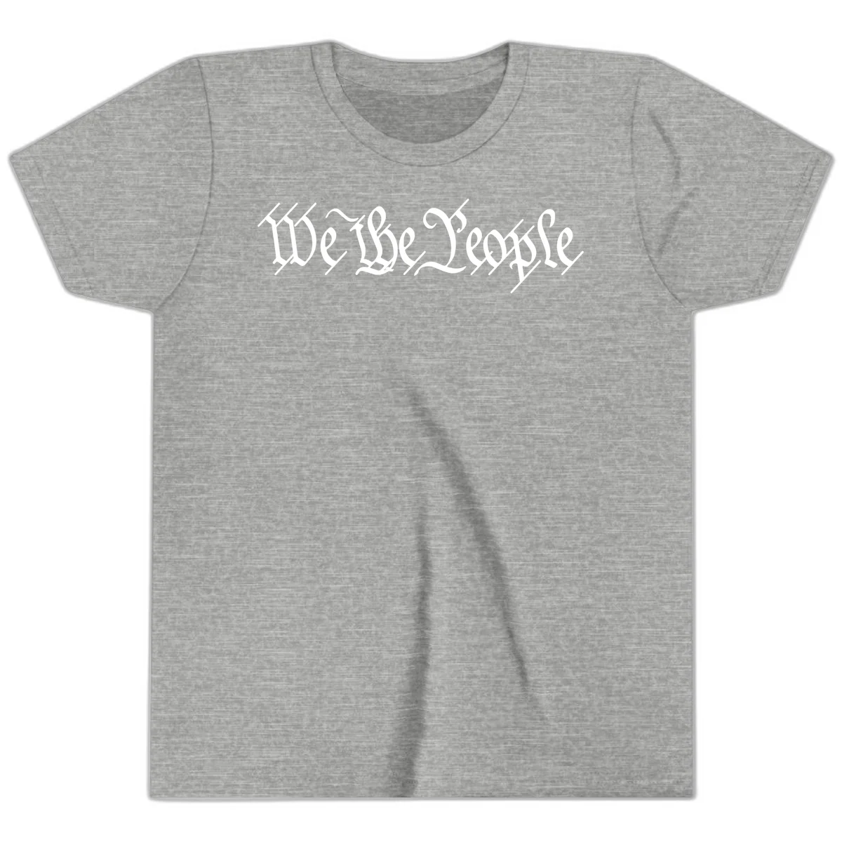 We The People Semiquincentennial Youth T-Shirt in Athletic Heather