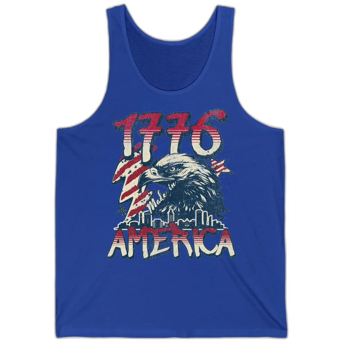 1776 Made in America Tank in True Royal