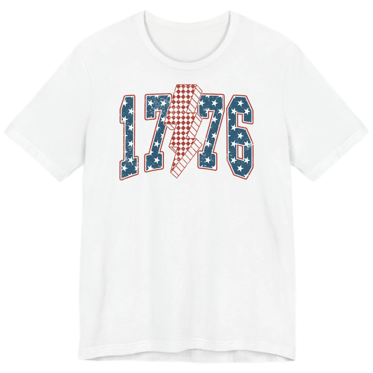 America 250th Anniversary 1776 Heritage Design Premium T-Shirt in White