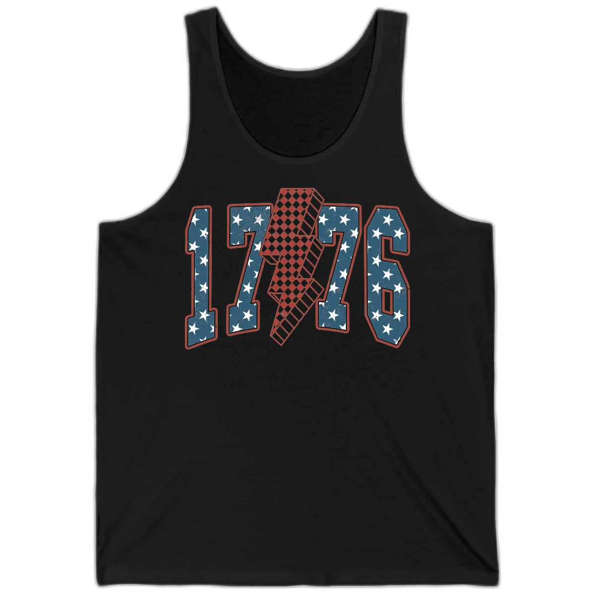 America 250th Anniversary 1776 Heritage Design Tank in Black